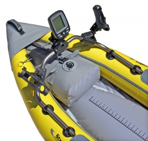 Accessory frame with optional mounts attached.