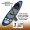 Package includes SUP paddle, kayak paddle, pump, backpack, foot brace, seat, repair kit and leash!