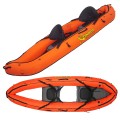 Conquest Dyad Inflatable Kayak with Clear Floor