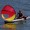 Cruiser on a paddle board.