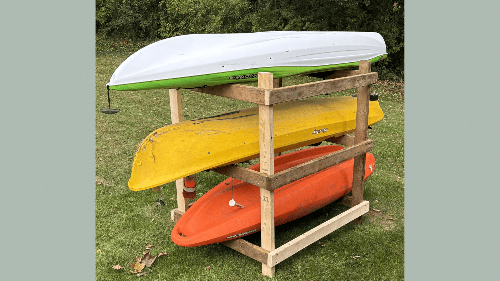 Freestanding Kayak Rack
