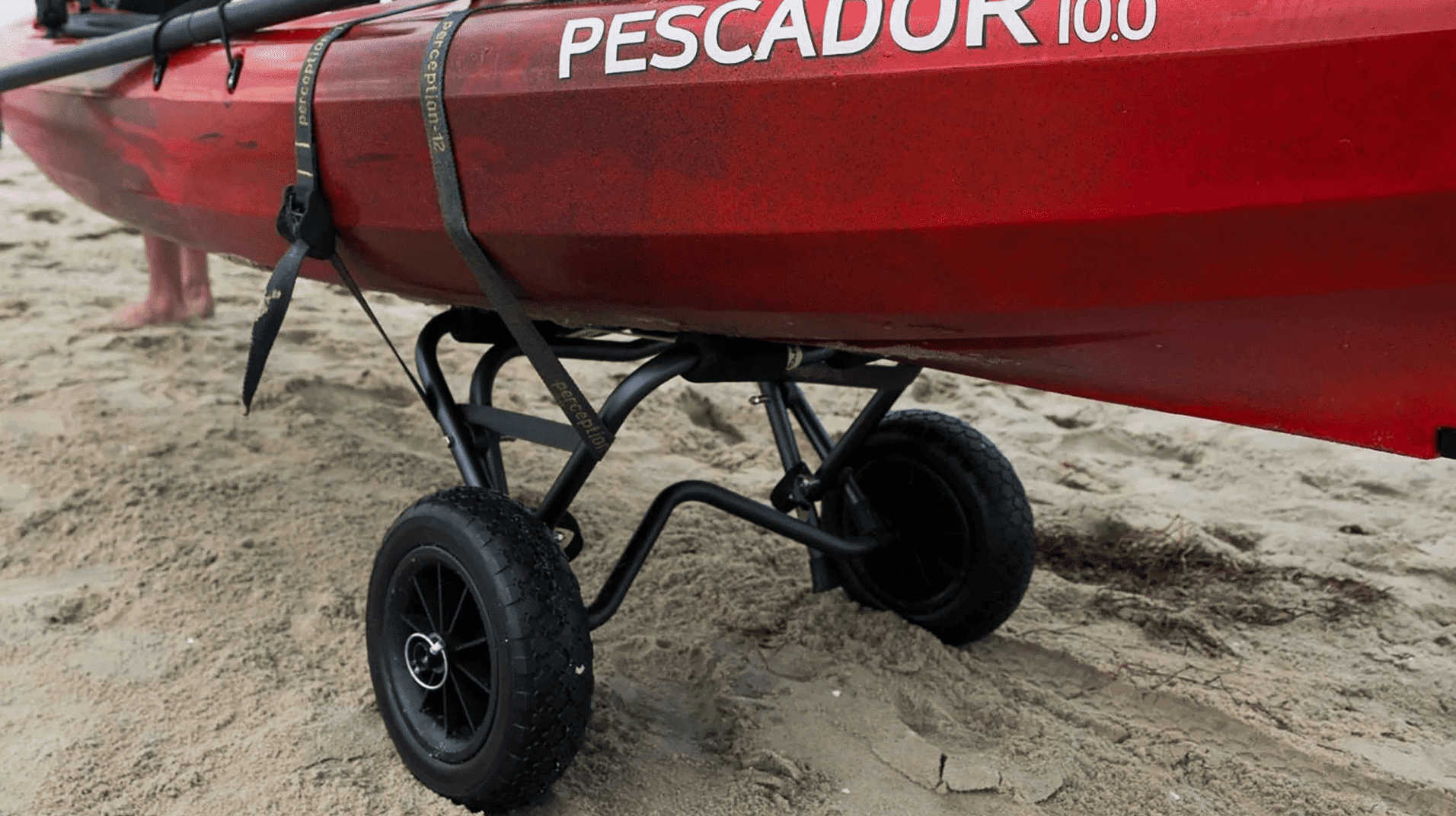 Perception Kayak Cart with Foam Bumpers

