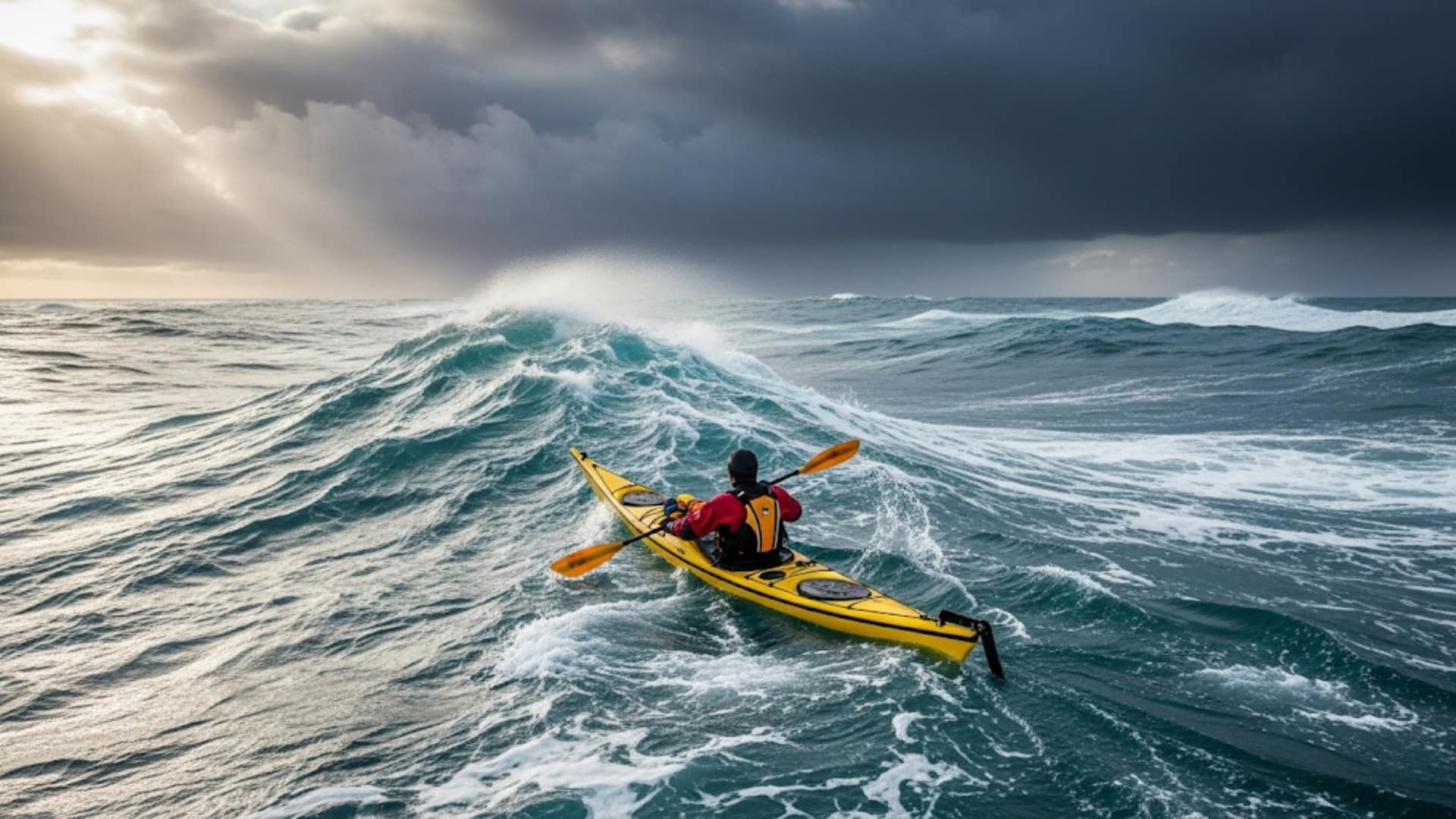 What was His Kayaking Expedition Across the Tasman Sea