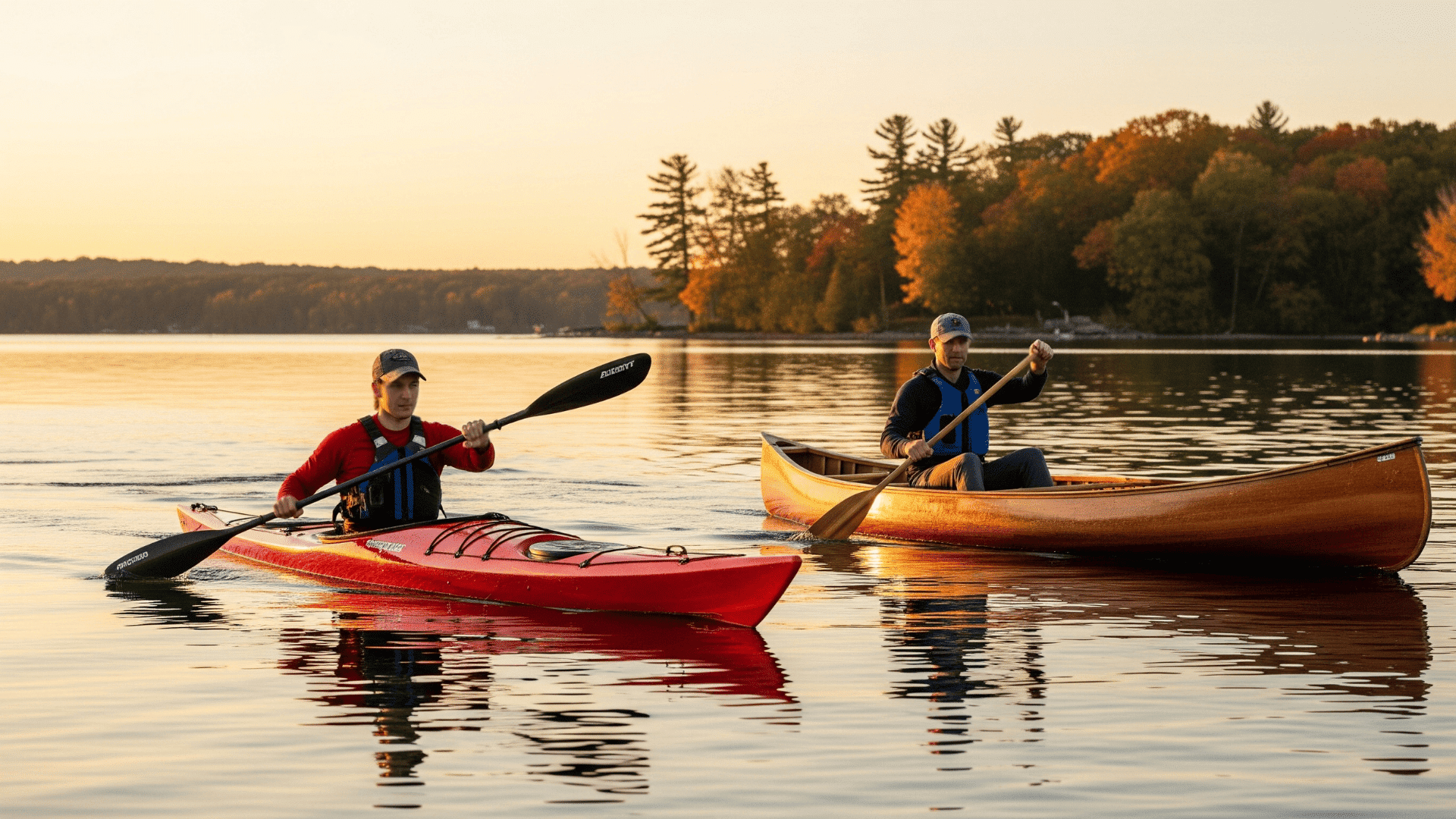 kayak vs canoe