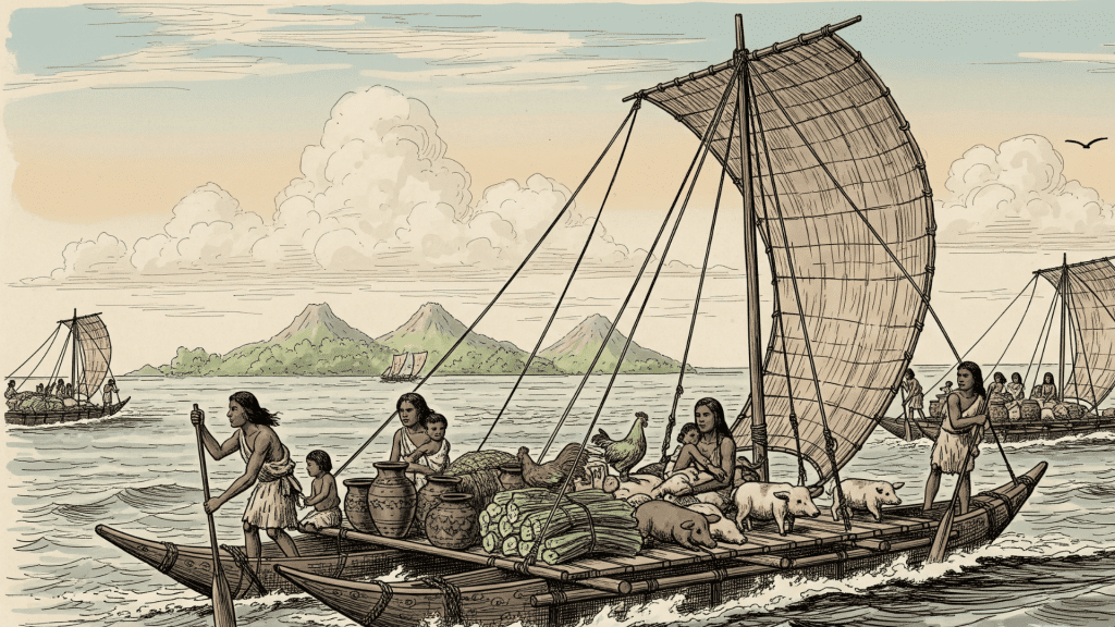 lapita canoe