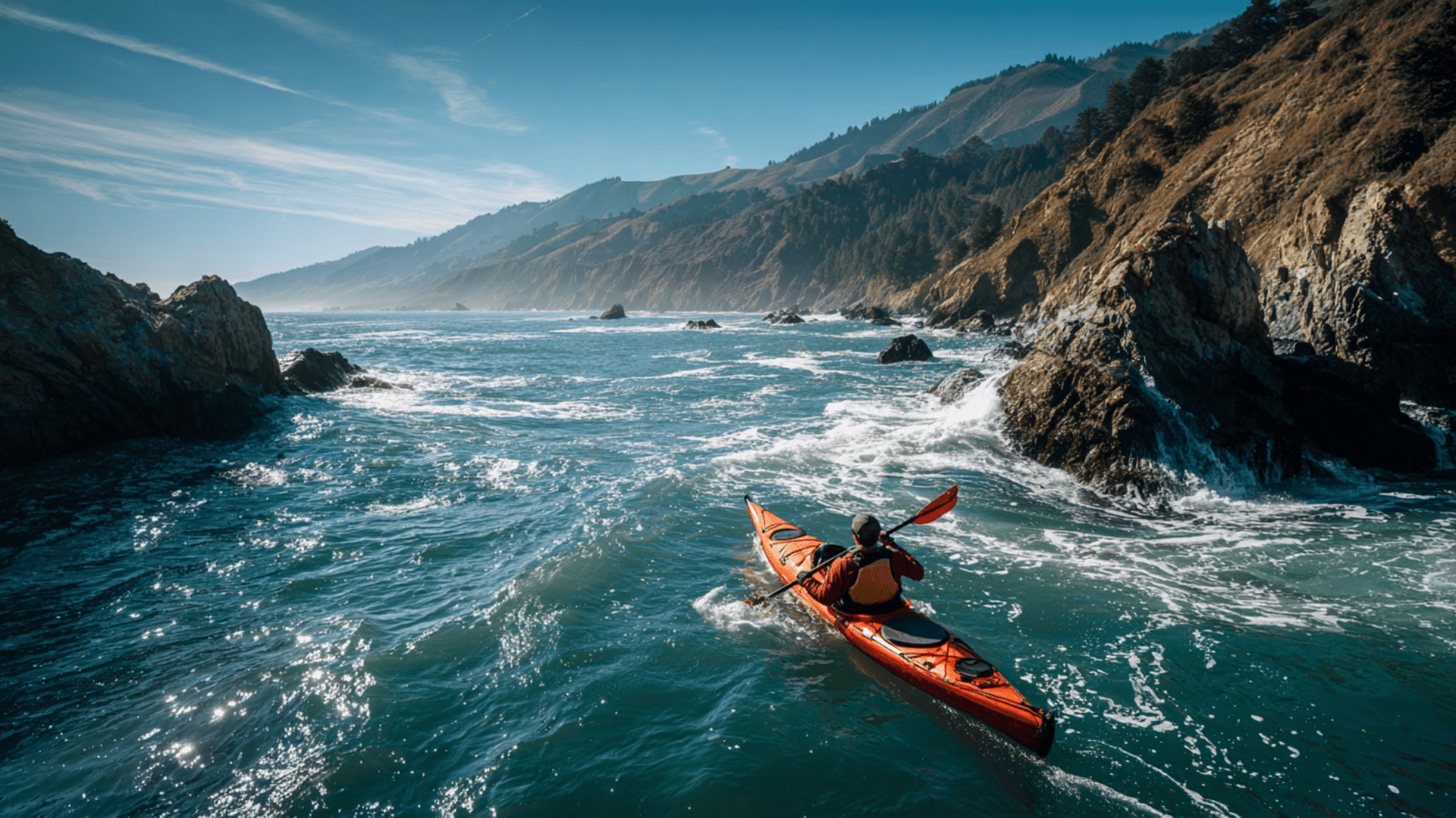 ocean kayaking