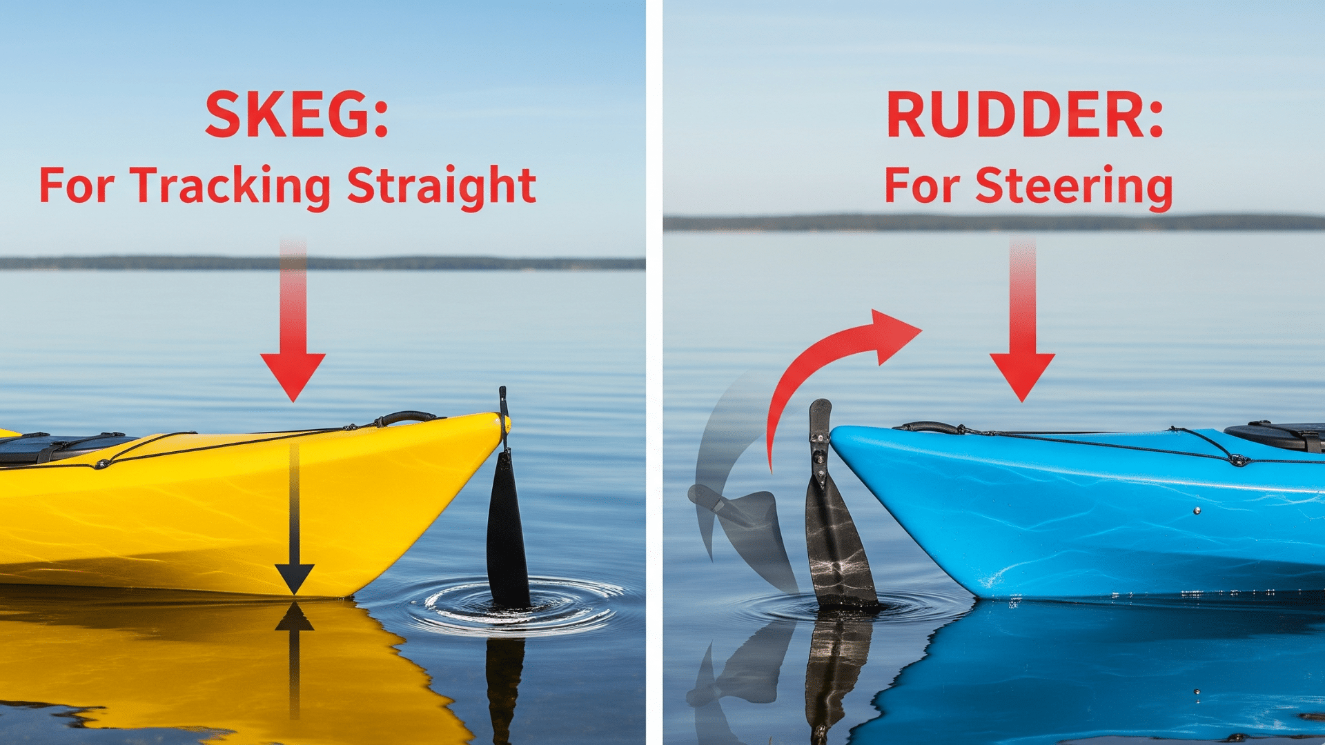 skeg vs rudder