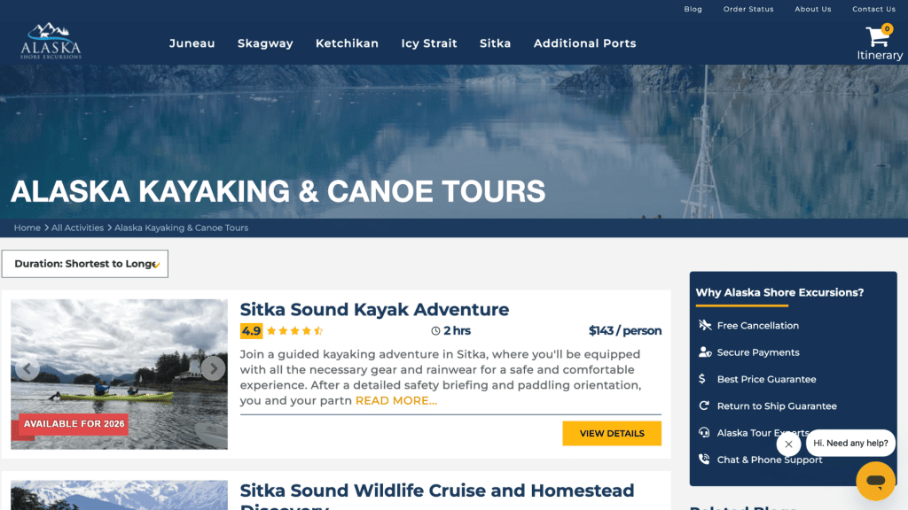 alaska-shore-excursions