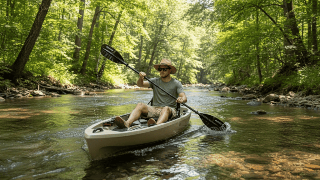 ascend-kayak-on-water