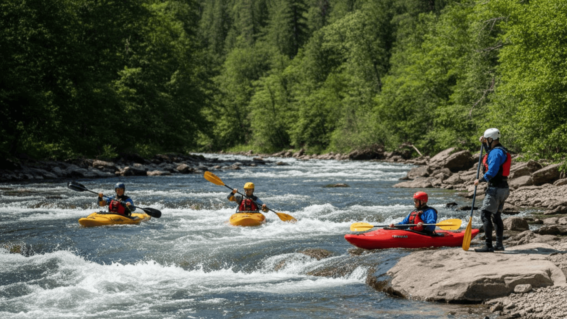safety tips for running class iii rapids