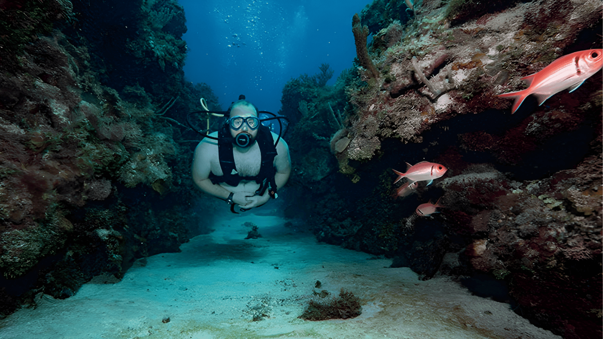 scuba diving in Jamaica