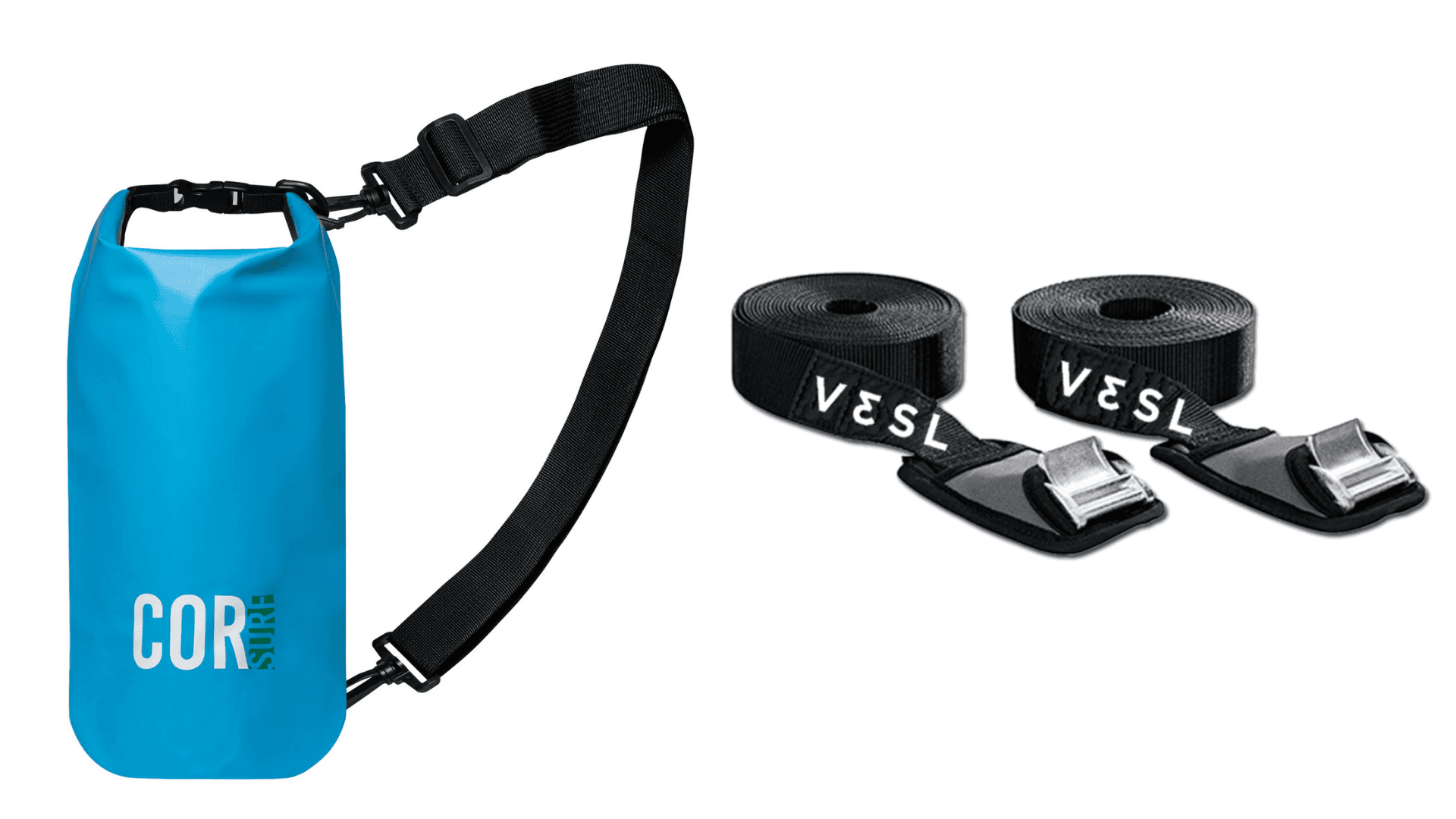 Carabiners and Tie Down Straps