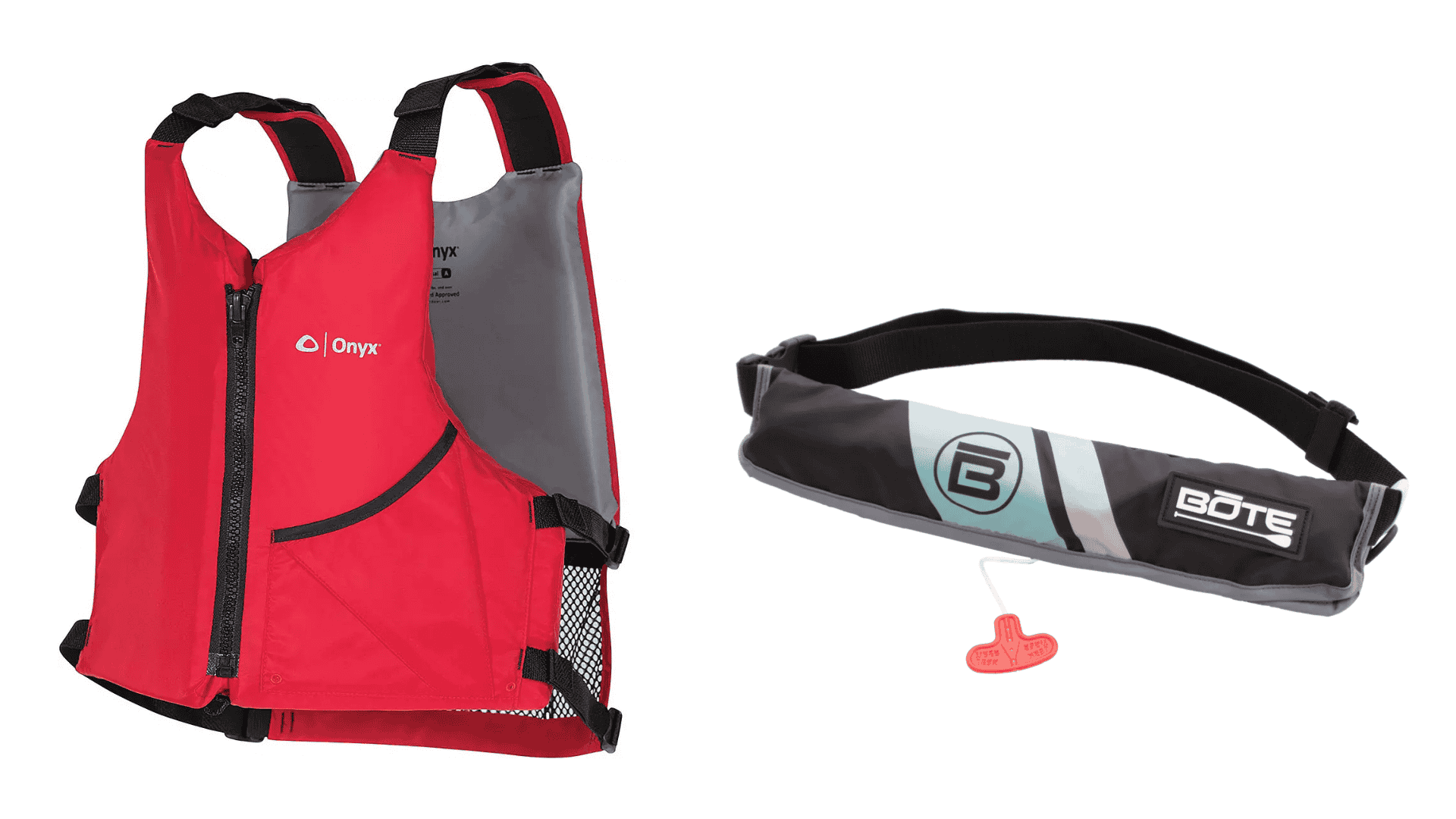 PFD and Inflatable Belt PFD