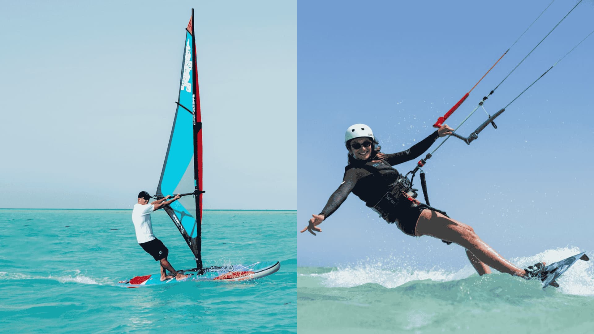 windsurfing vs kitesurfing
