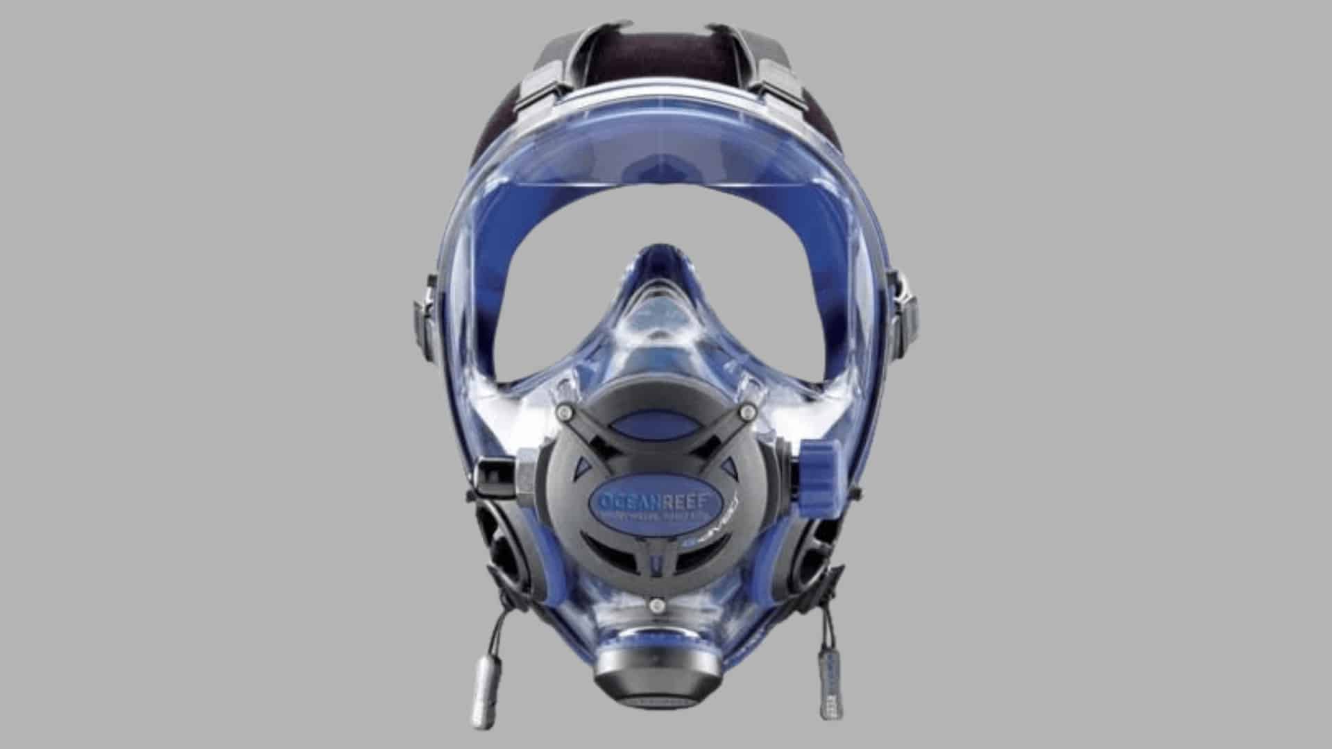 Ocean Reef Neptune Space G.Divers full face scuba mask with lightweight frame and panoramic field of view