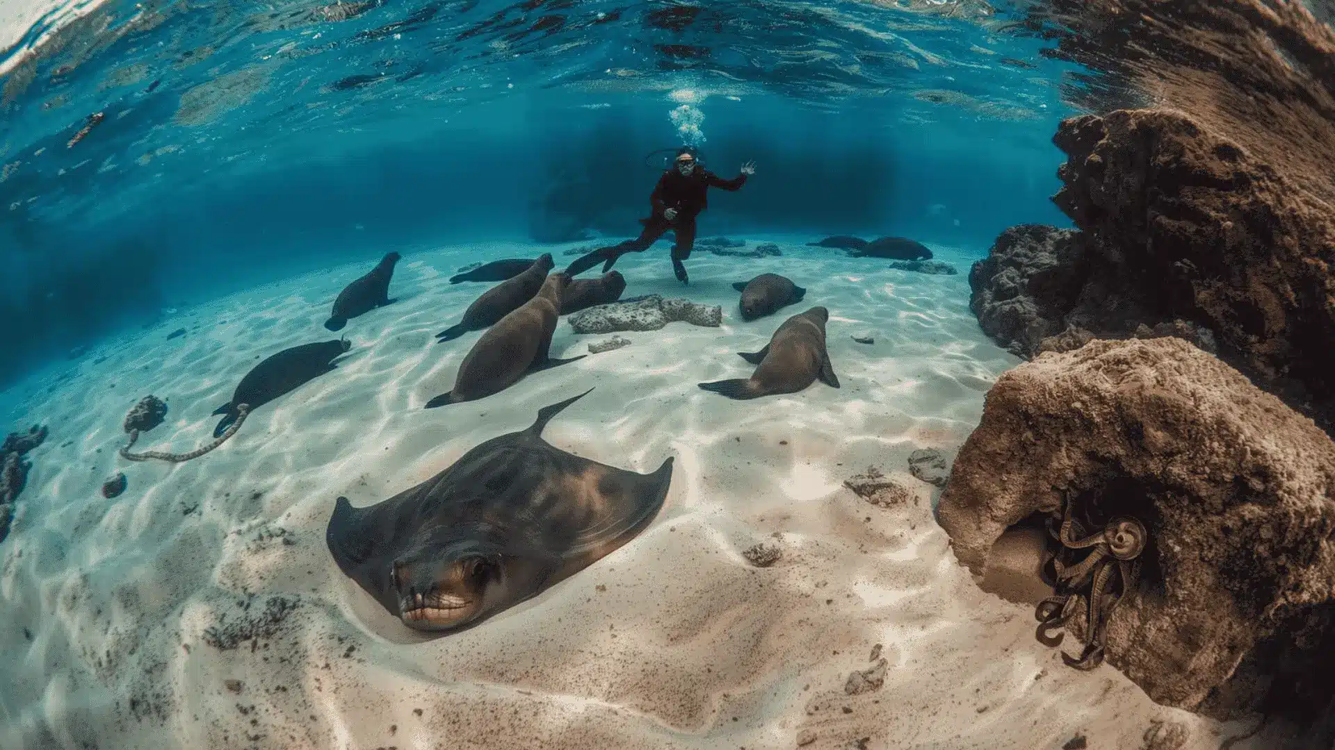 academy bay santa cruz galapagos scuba