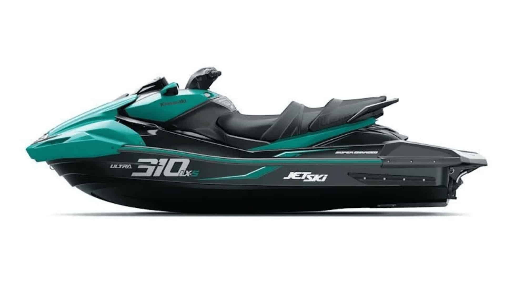 Kawasaki Jet Ski Ultra 310R high-performance PWC with a 310 HP supercharged engine
