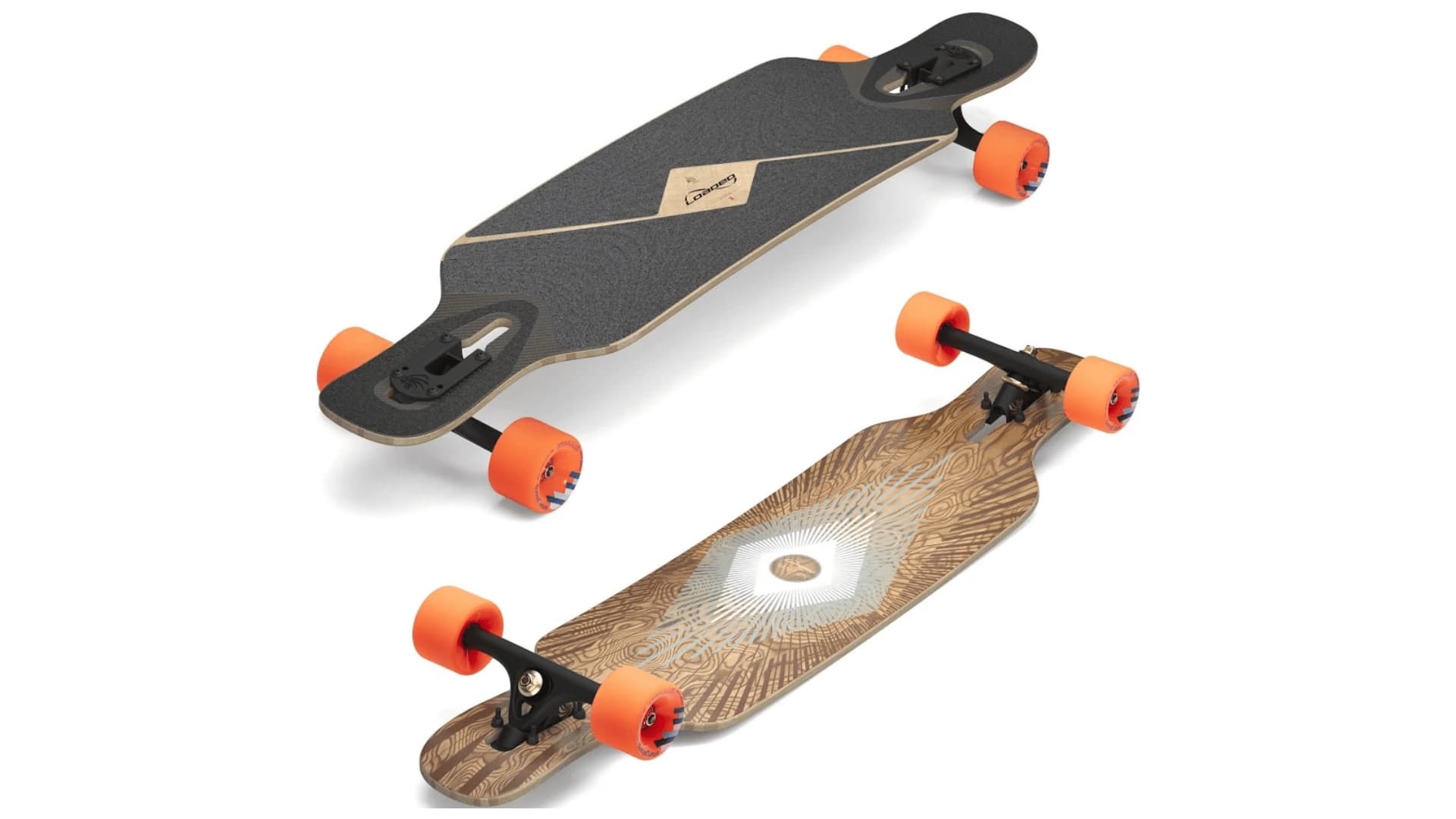 Loaded Tan Tien longboard for versatile cruising and carving