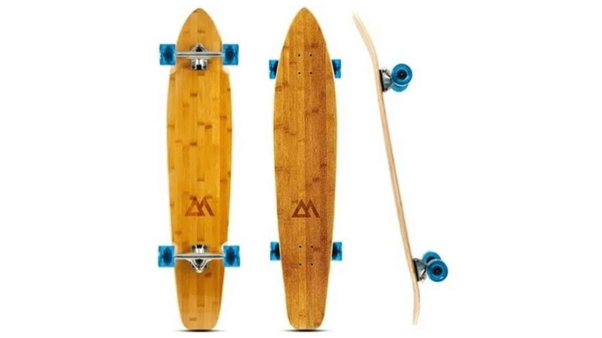 Magneto bamboo longboard for budget-friendly cruising