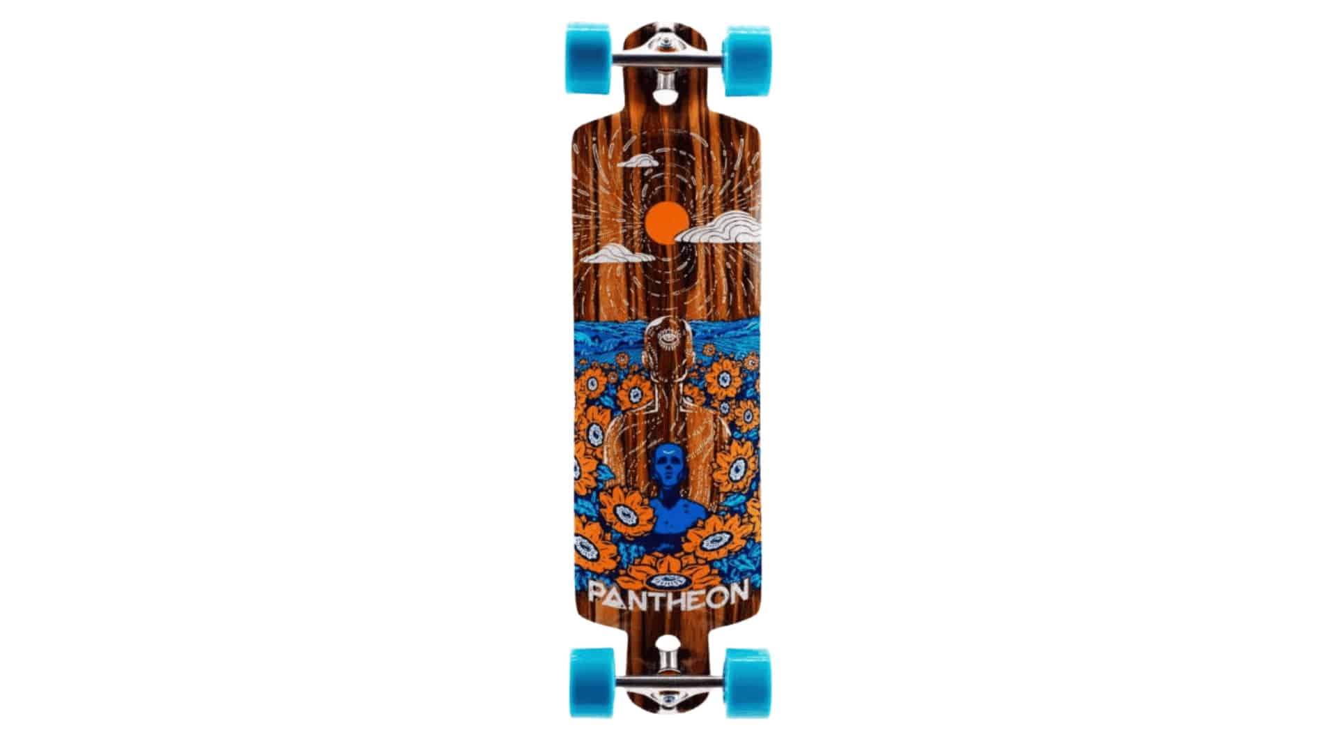Pantheon Trip longboard low deck for long distance cruising