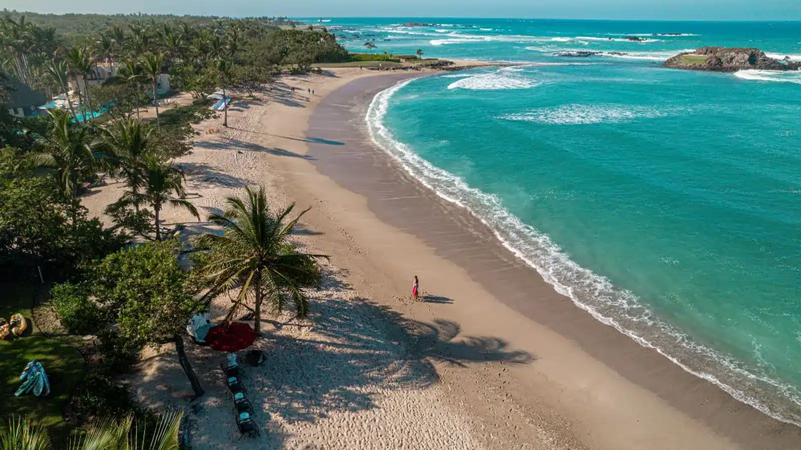 Surfing spot Punta de Mita, Mexico