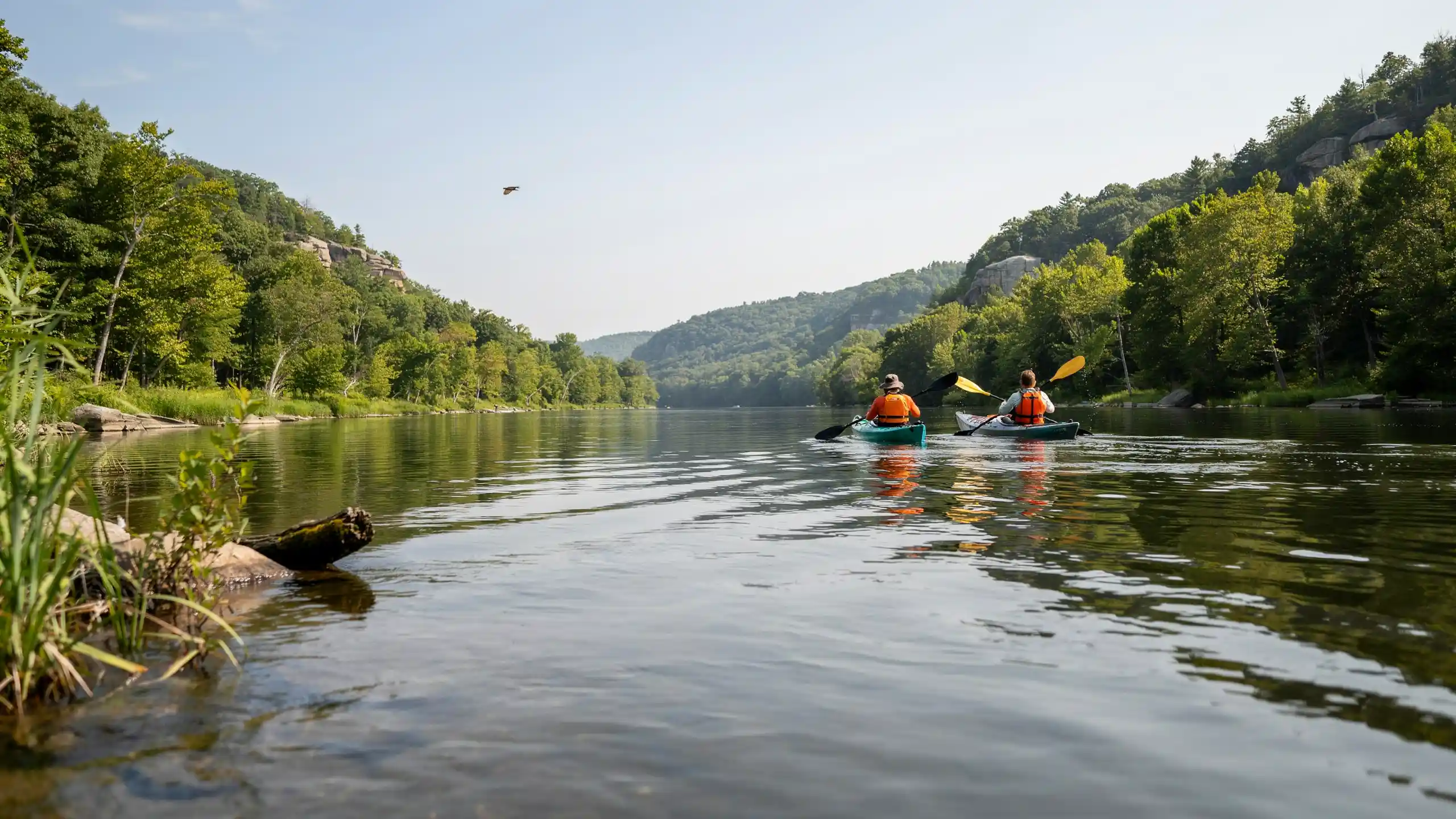 Kayaking and Canoeing