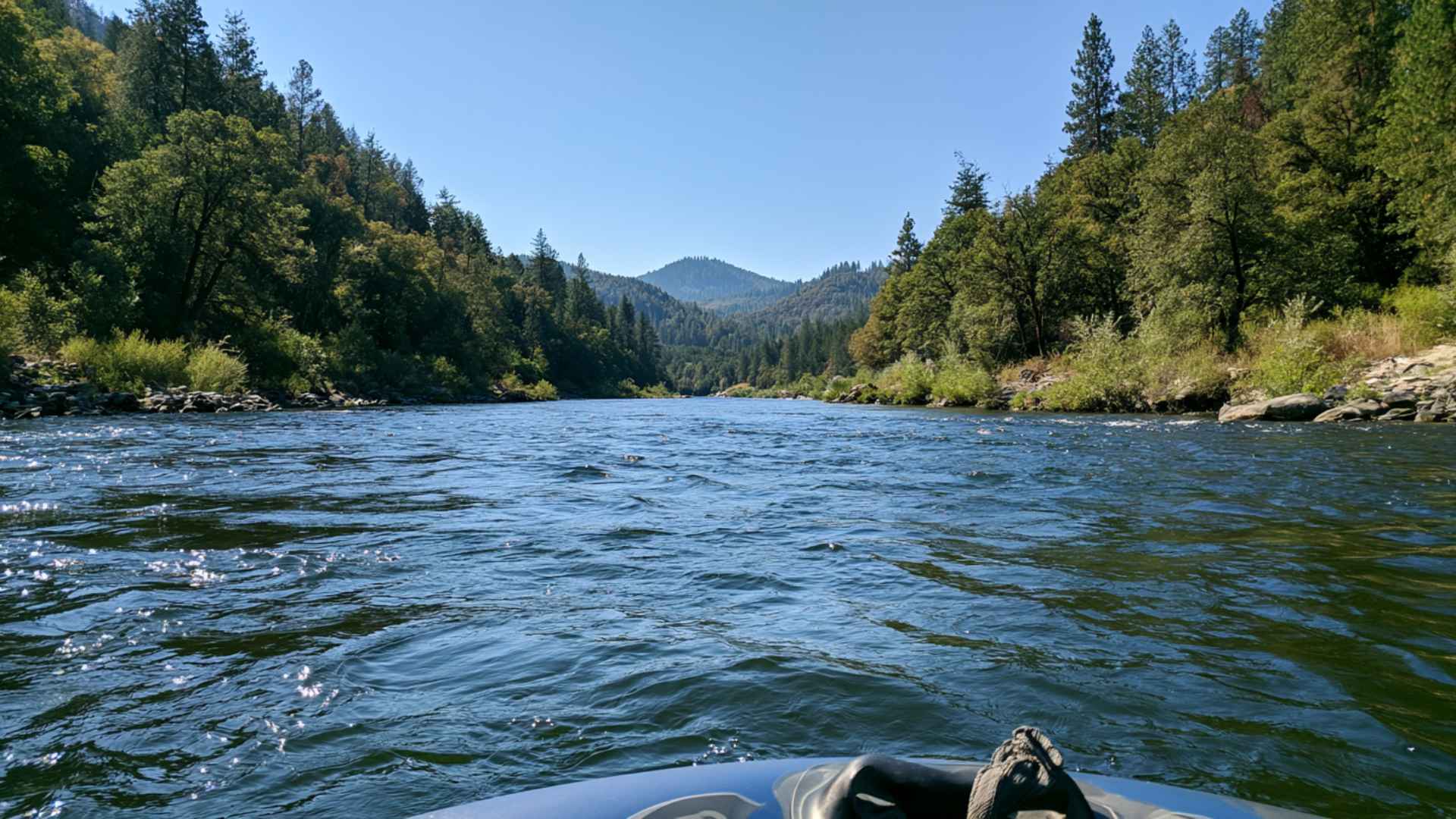 river floating in usa