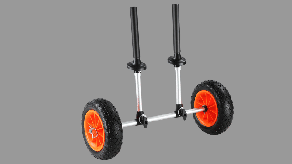 VEVOR Heavy Duty Kayak Cart on a plain background