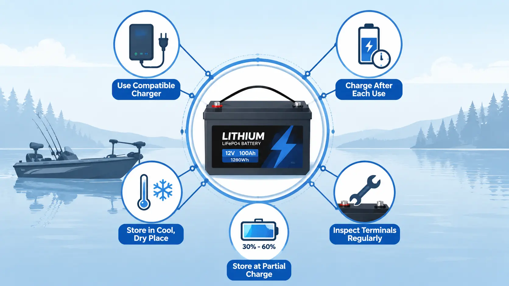 essential lithium trolling motor battery maintenance tips