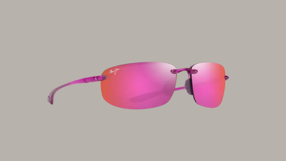 Maui Jim Ho'okipa polarized sunglasses with lightweight rimless design
