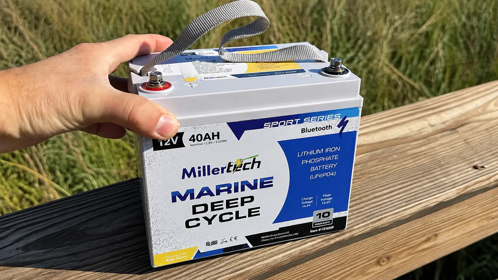 MillerTech 12V 40Ah Sport Series Lithium