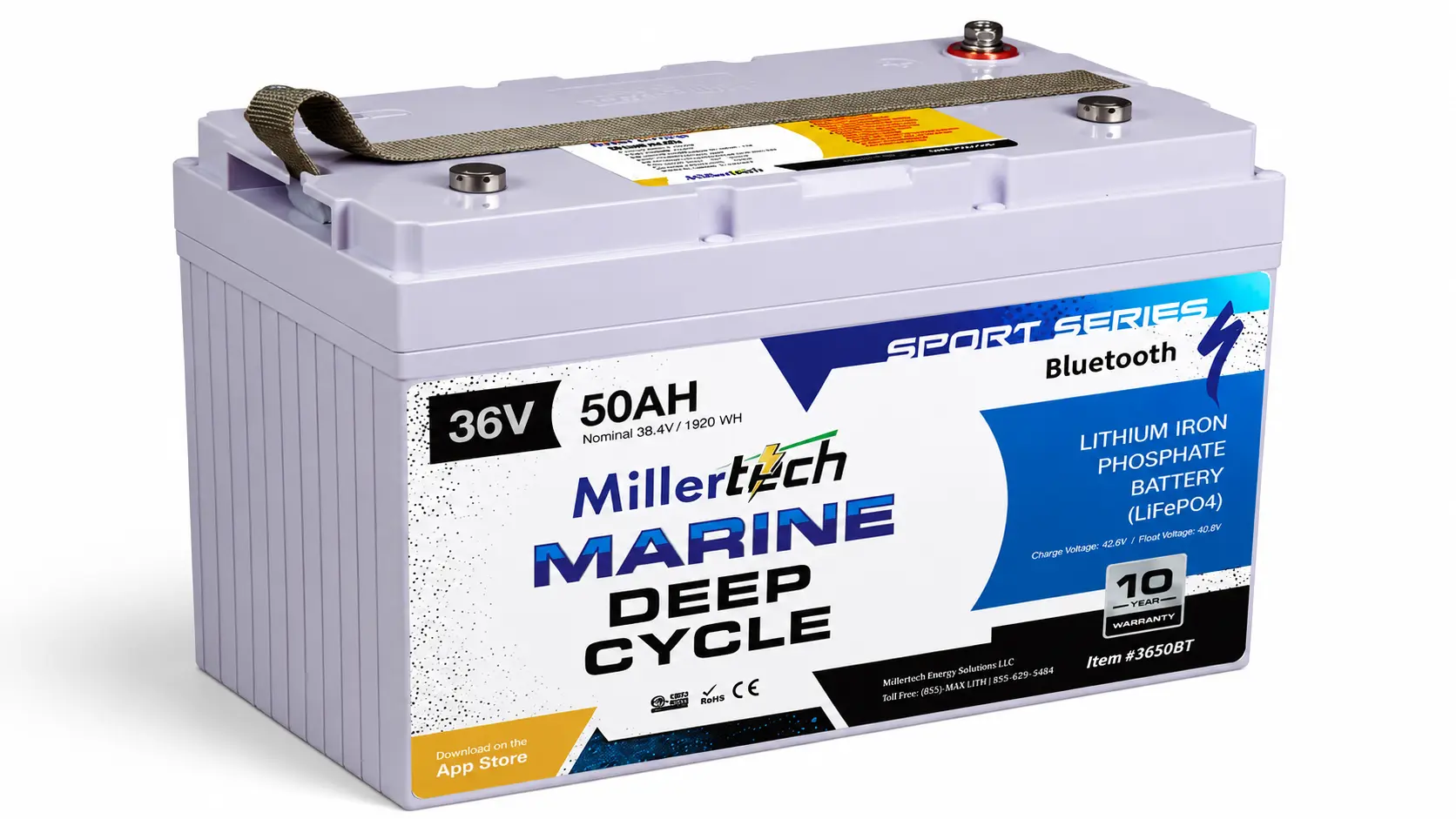 MillerTech 36V 50Ah Sport Series