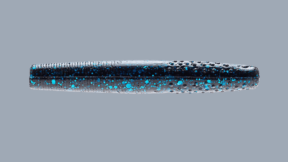 Z Man Finesse TRD soft plastic lure designed for smallmouth bass fishing on a plain background