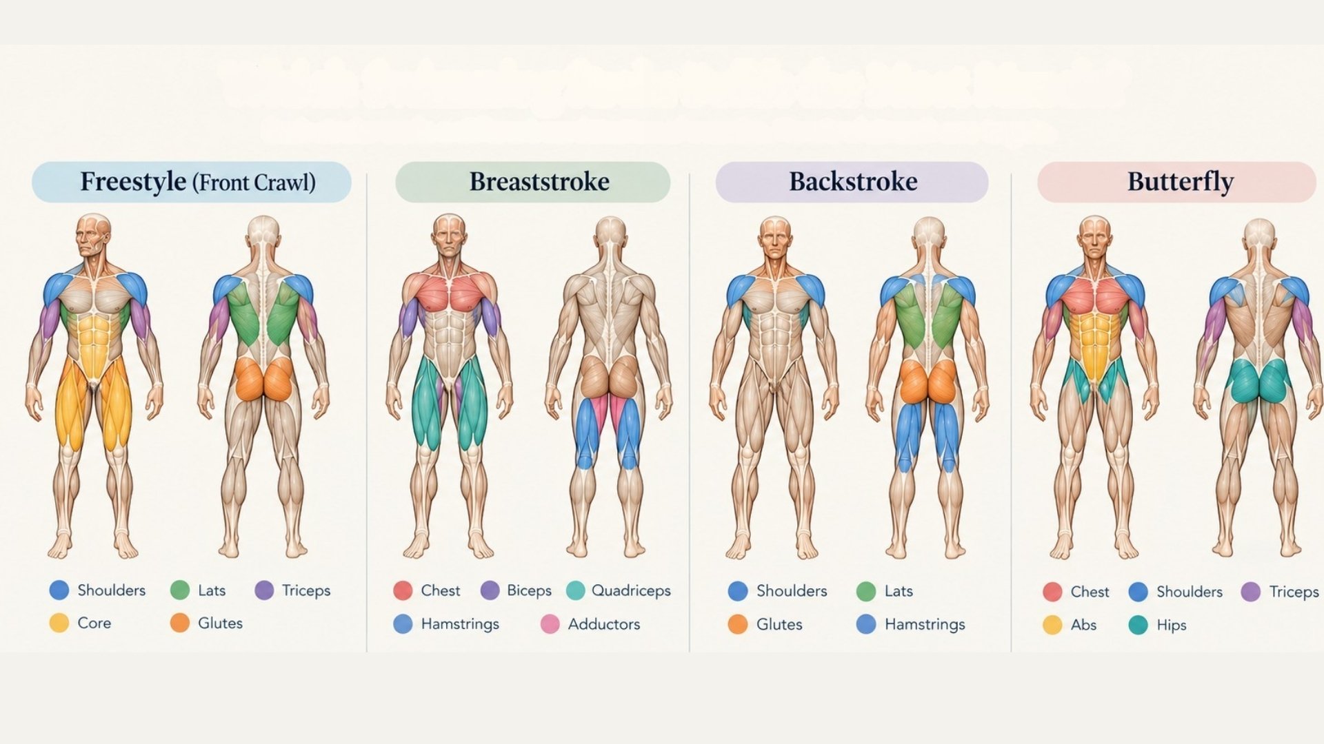 Which Swimming Stroke Builds the Most Muscle