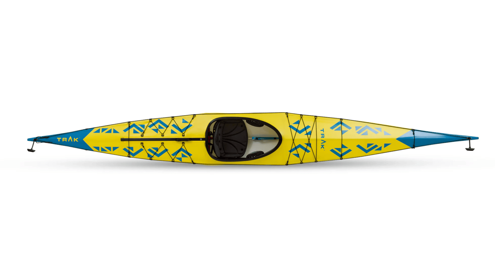 TRAK 2.0 folding touring kayak with aluminum frame and ballistic nylon skin for serious paddlers